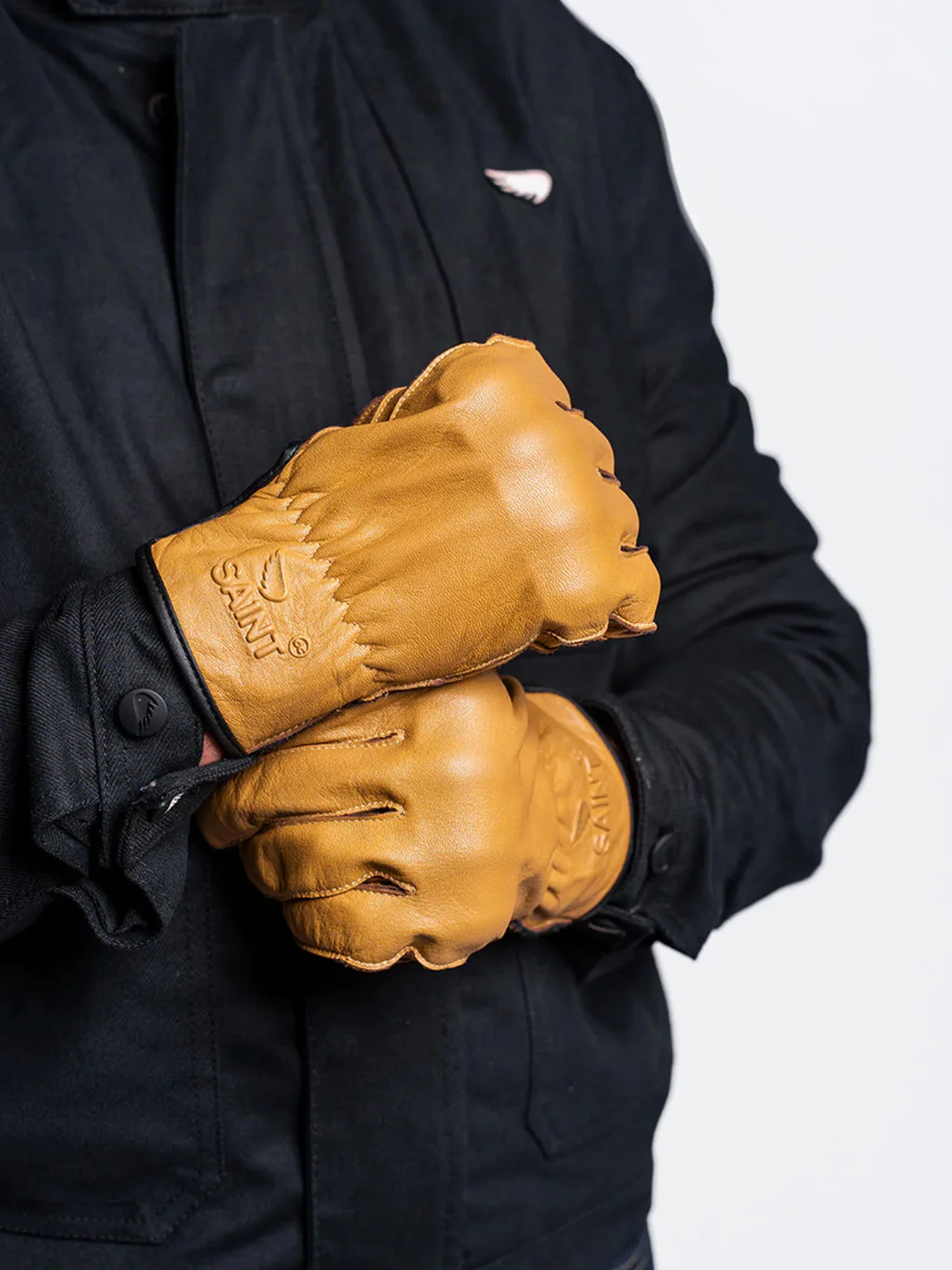 SA1NT Inside Out Gloves | Light Tan - Image 4