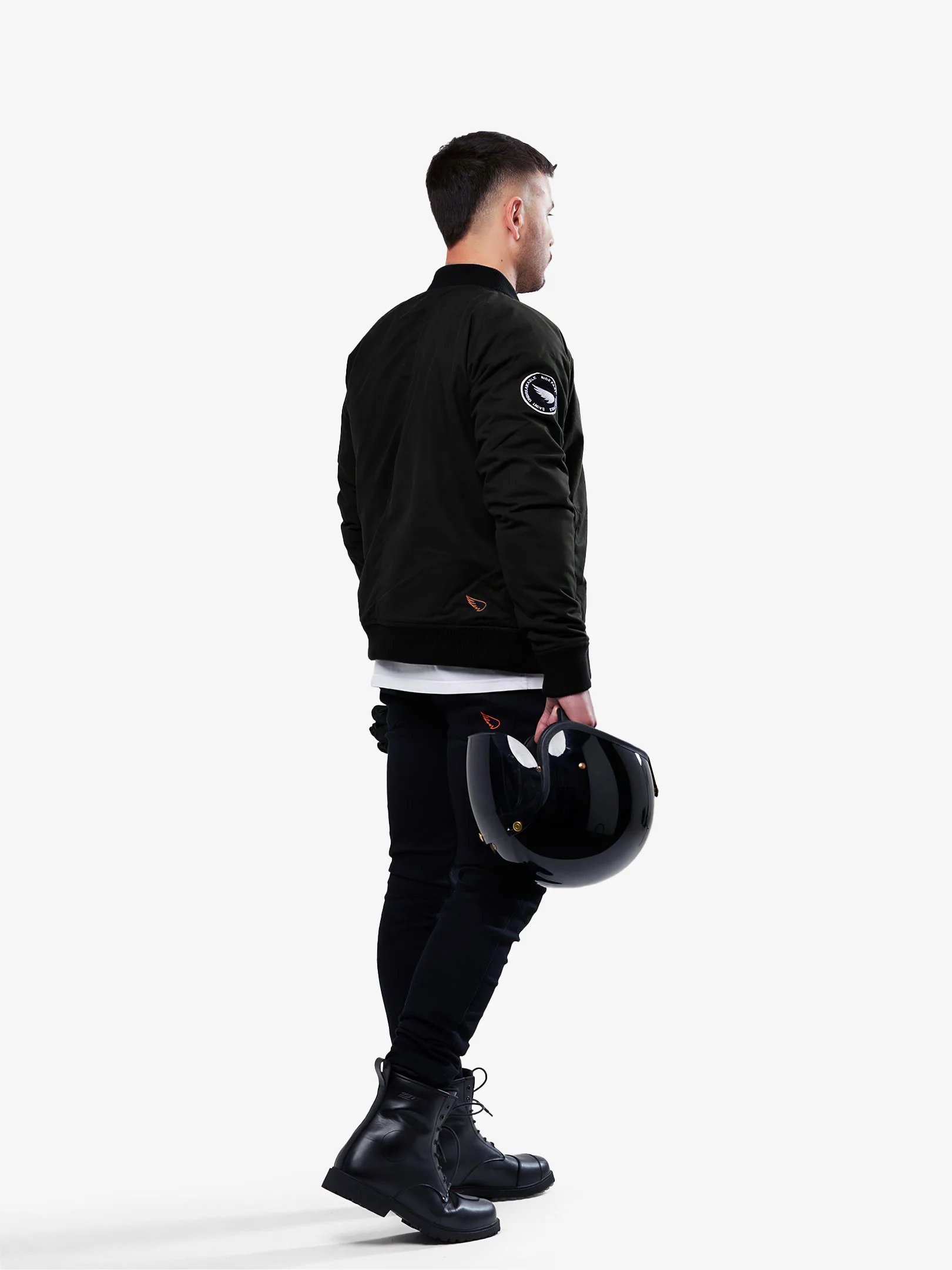 Armored Bomber Jacket | Black | Armour Included - Image 4