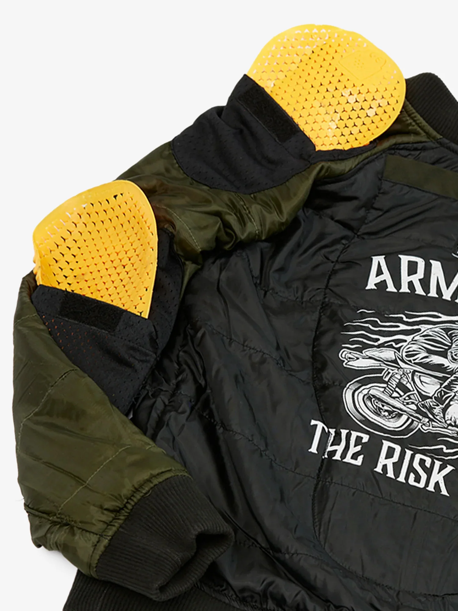 Armored Bomber Jacket | Black | Armour Included - Image 8