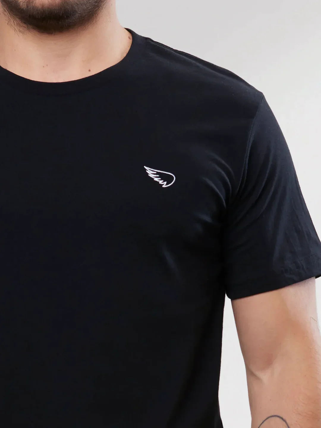SA1NT Bullseye Tee - Black - Image 4