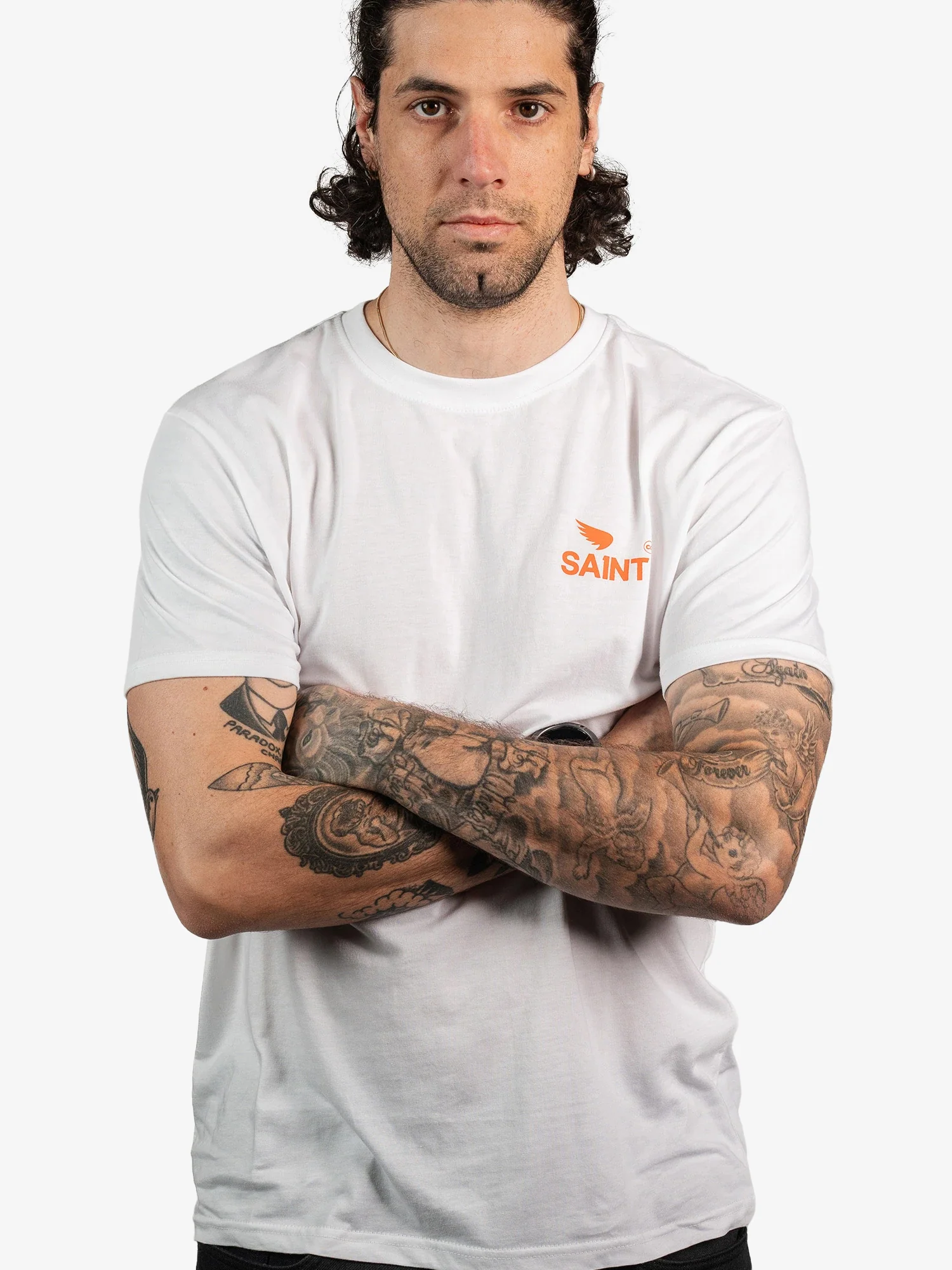 SA1NT Helmet Tee - Image 2