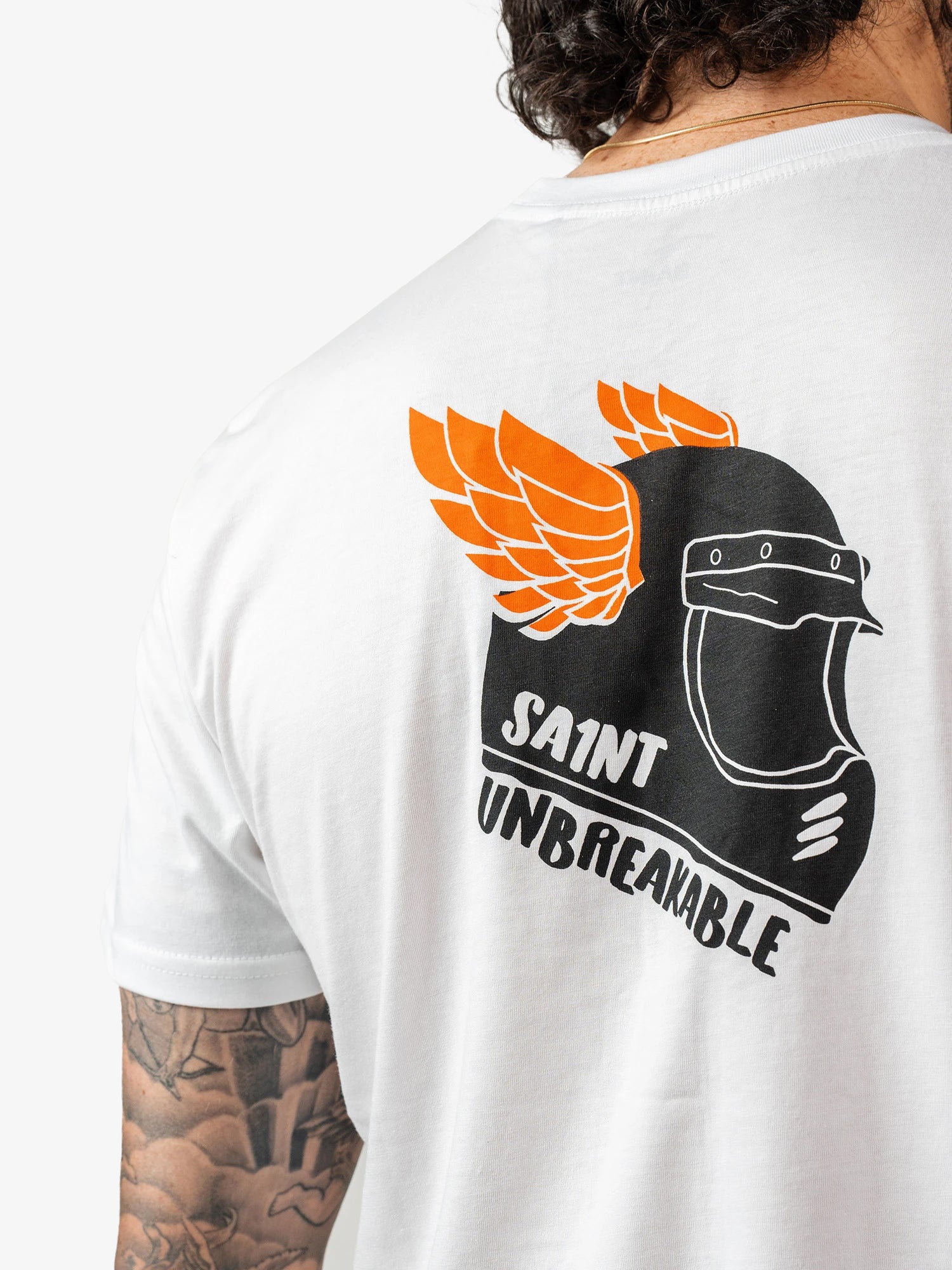 SA1NT Helmet Tee - Image 3