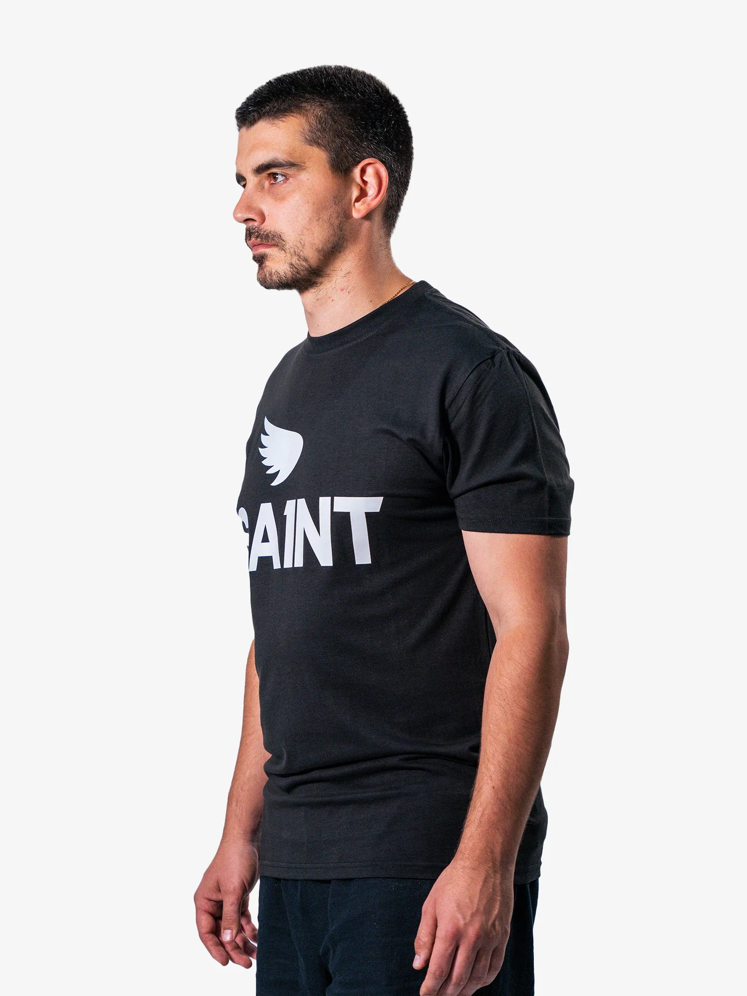 SA1NT No. 1 Tee | Black - Image 3