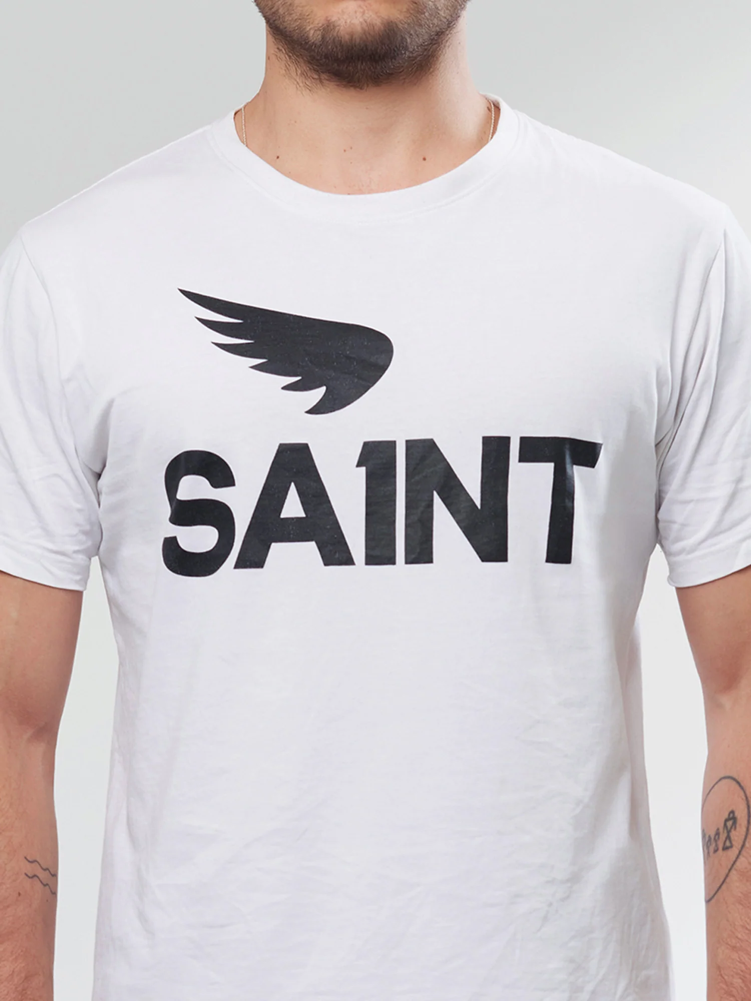 SA1NT No. 1 Tee | White - Image 4