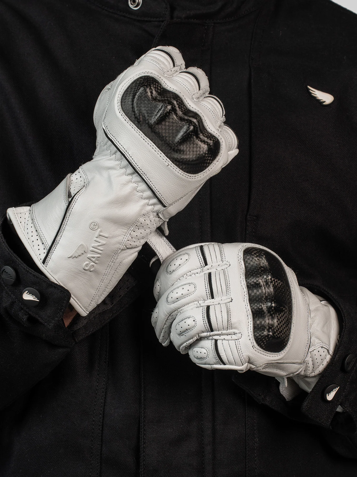 SA1NT Road Gloves 1.0 | White - Image 4