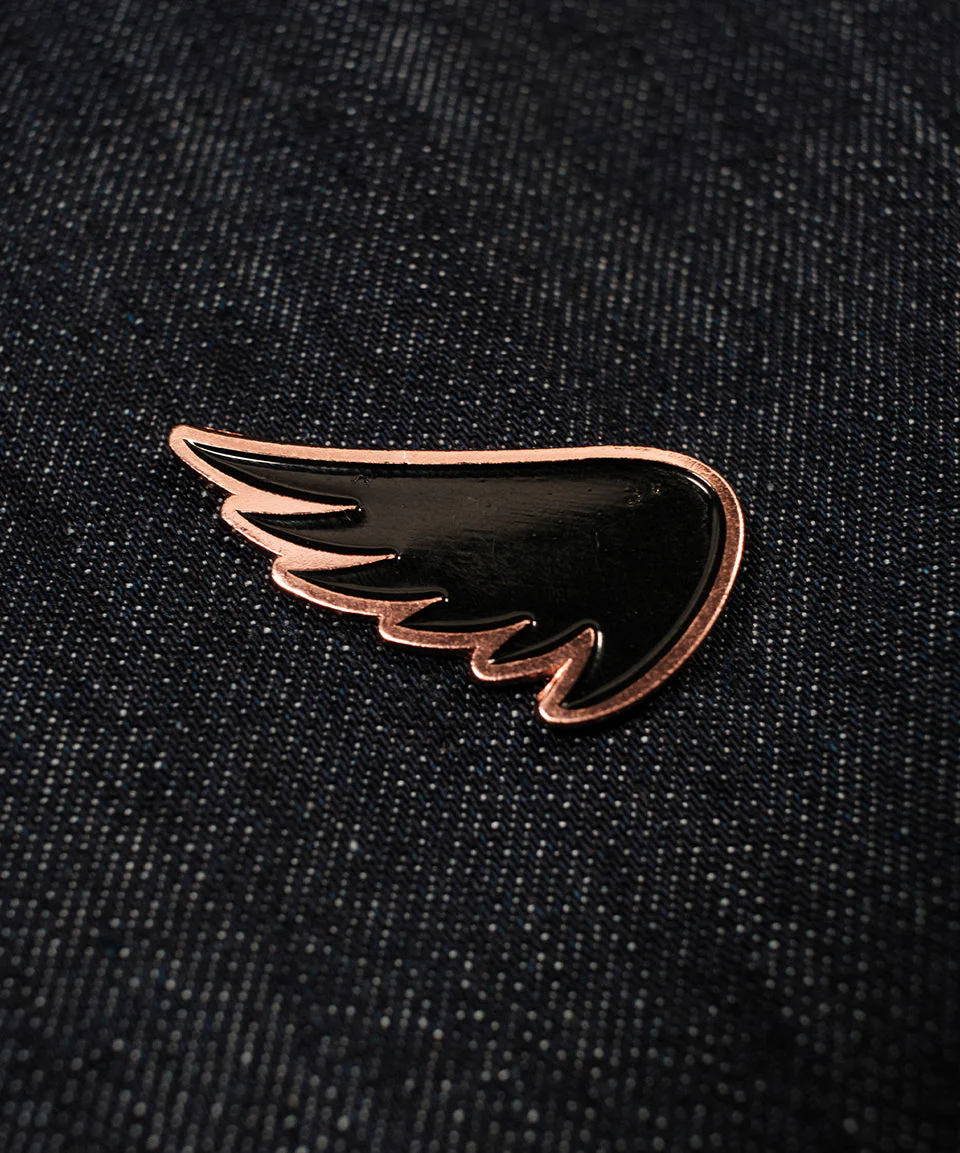 SA1NT Wing Pin | Black/Silver - Image 3