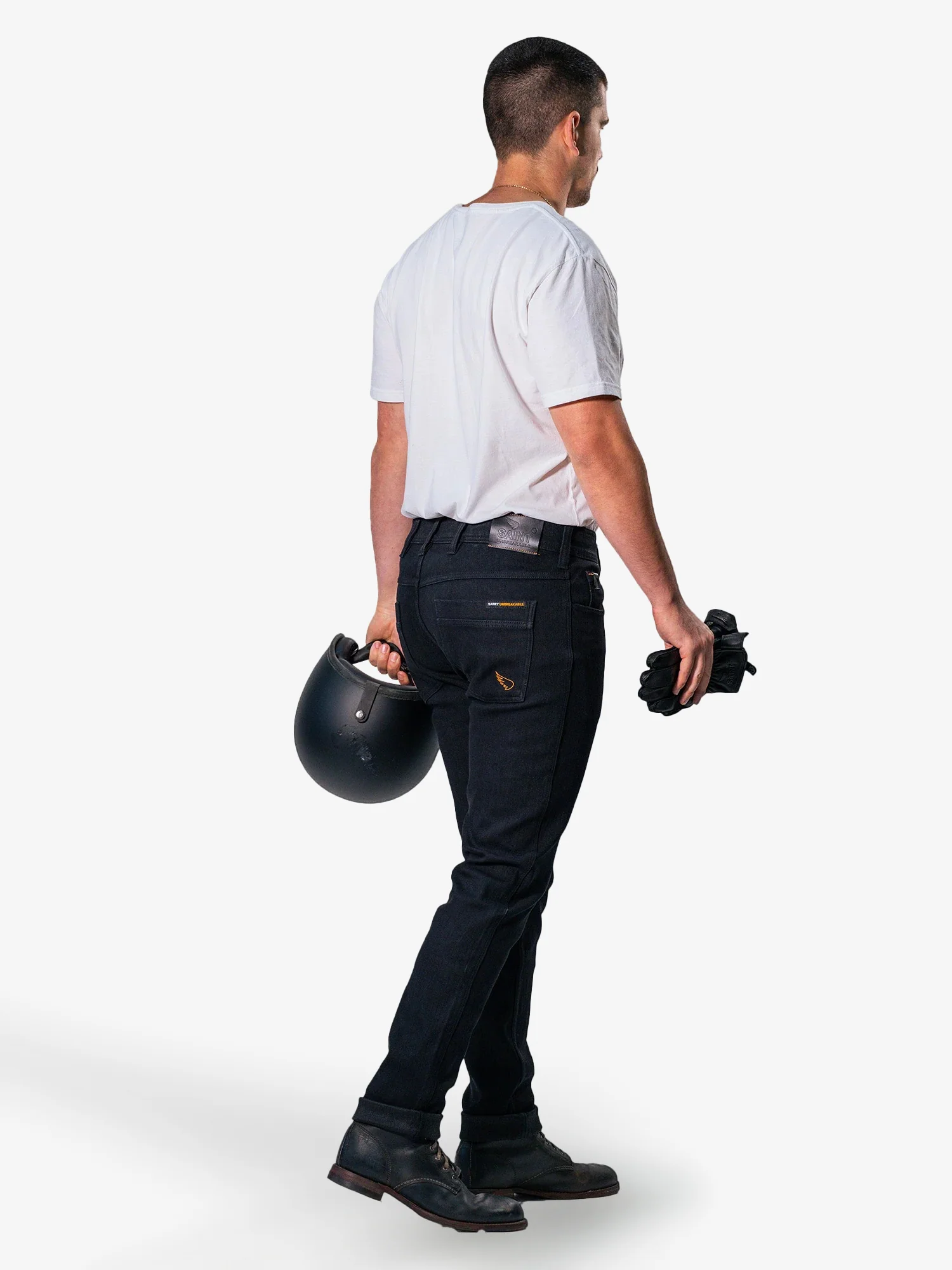 Unbreakable Slim Jeans | Black | Non-Armored - Image 3