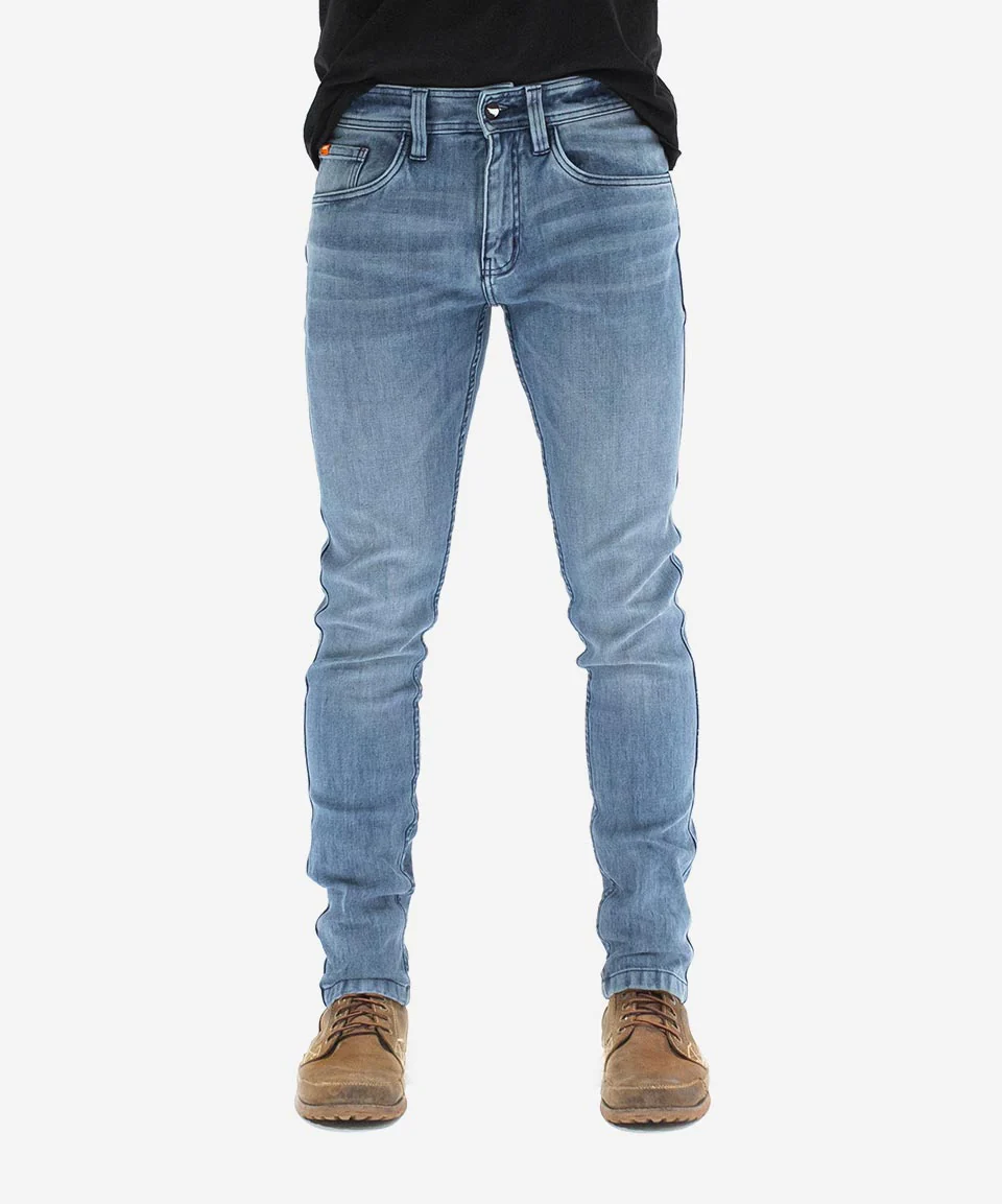 Unbreakable Slim Jeans | Light Bleached | Non-Armored - Image 3