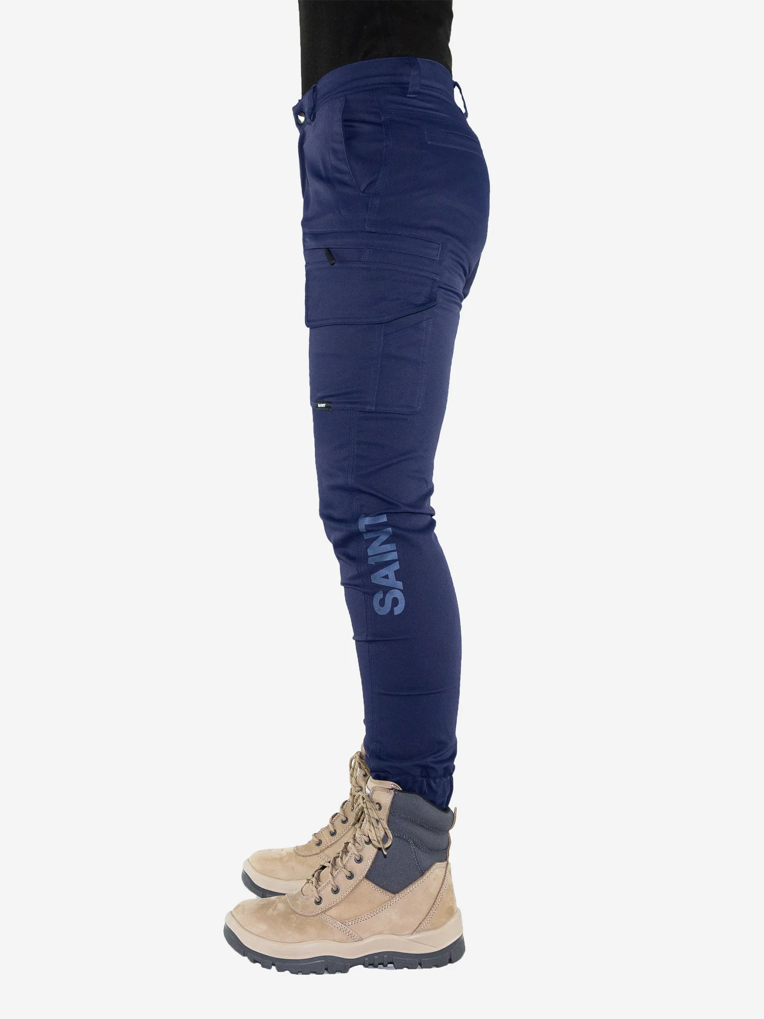 Women's Lightweight Cuffed Pant | Navy - Image 6