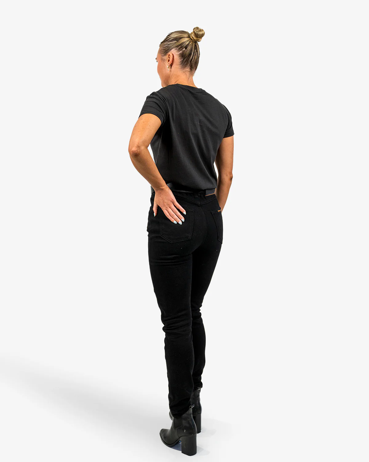 Women's Unbreakable 12oz Coretec Hi Rise Skinny Jeans | Armor Included - Image 3