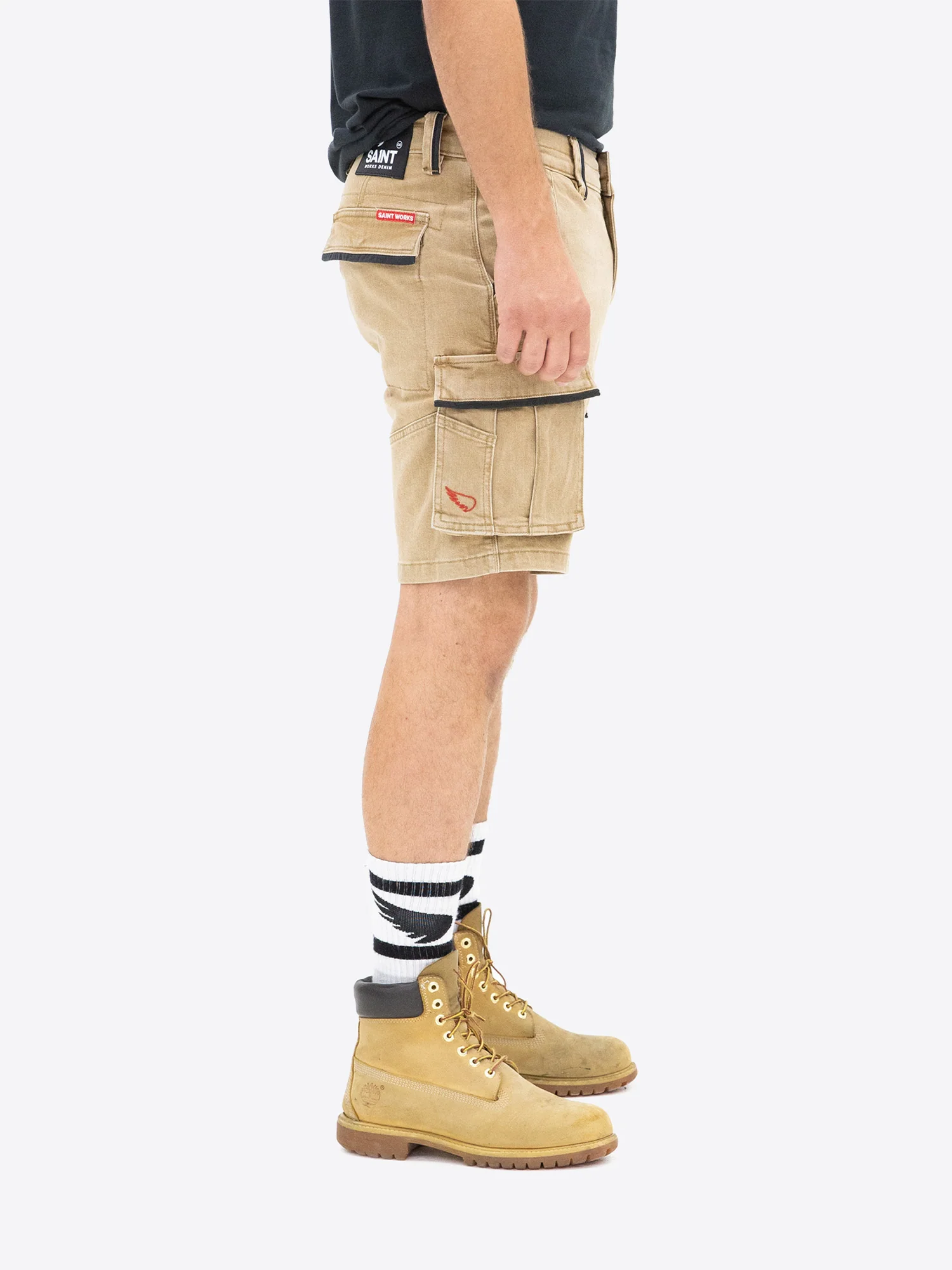 Workwear Cargo Short | Light Stone - Image 5